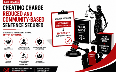 Cheating Charge Sec 420 Penal Code 1871 Reduced in Singapore